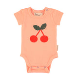 Cherry Short Sleeve Bodysuit