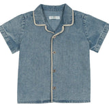 Denim Boys Shirt and Shorts Set