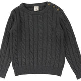 Cable Crewneck Sweater