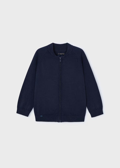 Tricot Zip Cardigan