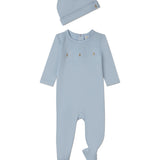 Baby Blue Three Little Bears Footie