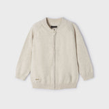 Tricot Zip Cardigan