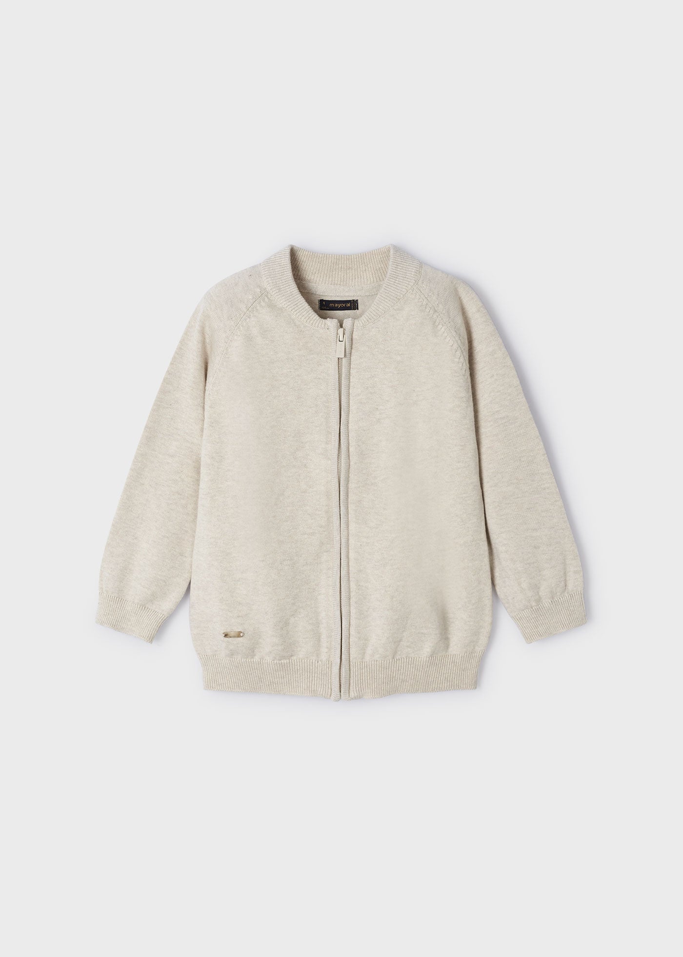 Tricot Zip Cardigan