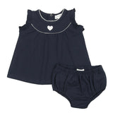 Bopop Scallop Collection Baby Girl Set