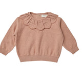 Quincy Mae Petal Knit Sweater and Bloomer Set