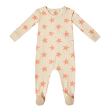 Grapefruit Star Romper