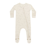 Bamboo Twinkle Zip Footie