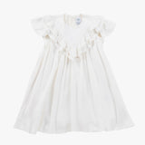 Linen Ruffle Dress