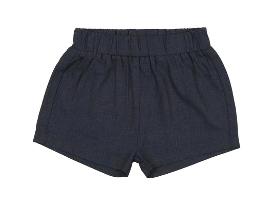 Linen Pull On Shorts