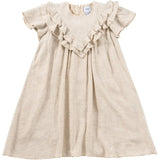 Linen Ruffle Dress