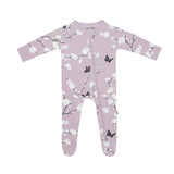 Kyte Cherry Blossom Zippered Footie