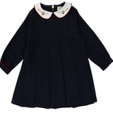 Collar Pleated Dress