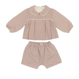 Lurex Check Baby Set