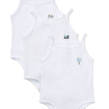 MiniMoi Boys Undershirts 3-Pack