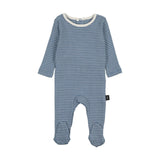 Boys Pinstripe Footie