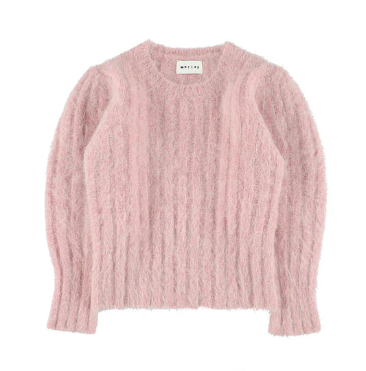 Morley Pink Vaper Pullover Sweater