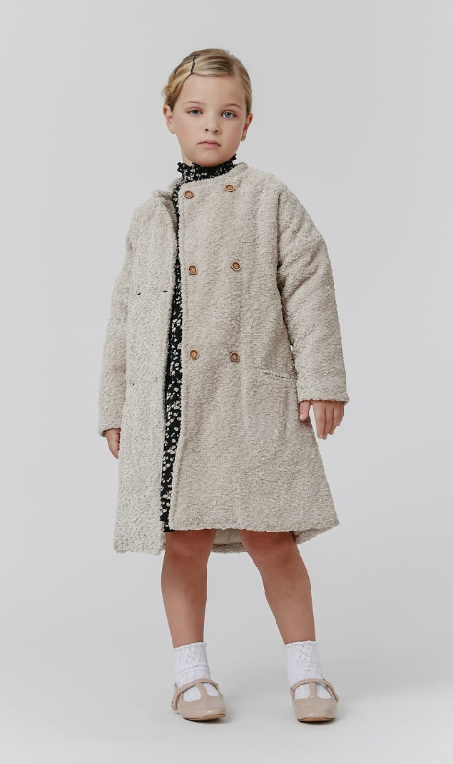 Boucle Padded Coat