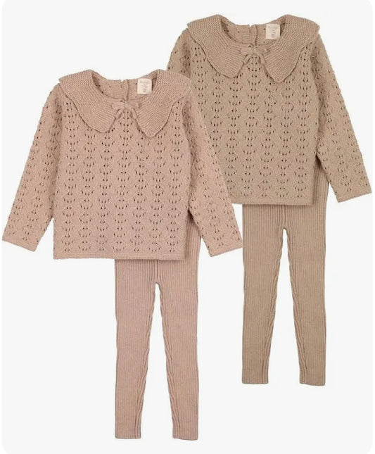 Girls Knit Set