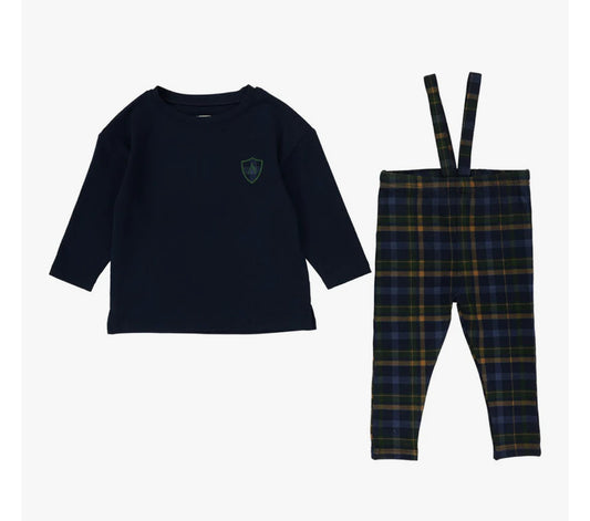 Plaid Boys Set