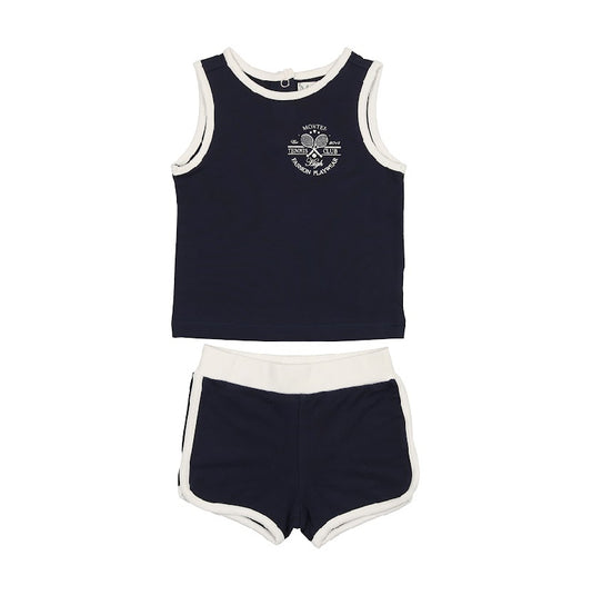 Tennis Club Baby Short Set