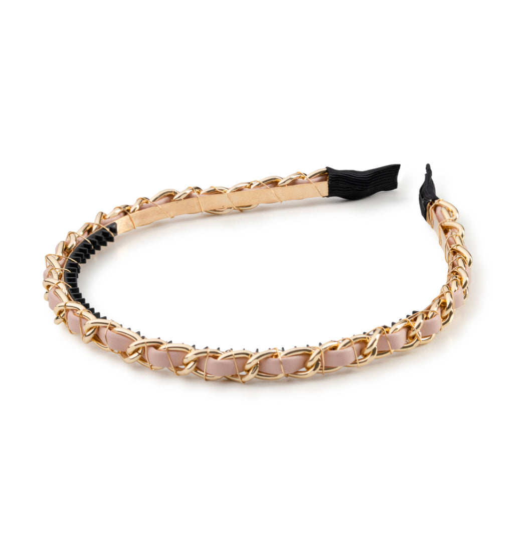 Coco Gold Chain Headband