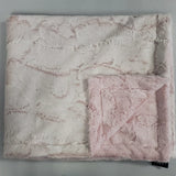 Frosted Rosewater Minky Blanket