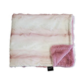 Ombre Rosewood Minky Blanket