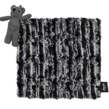 Zebra Black Bear Lovey