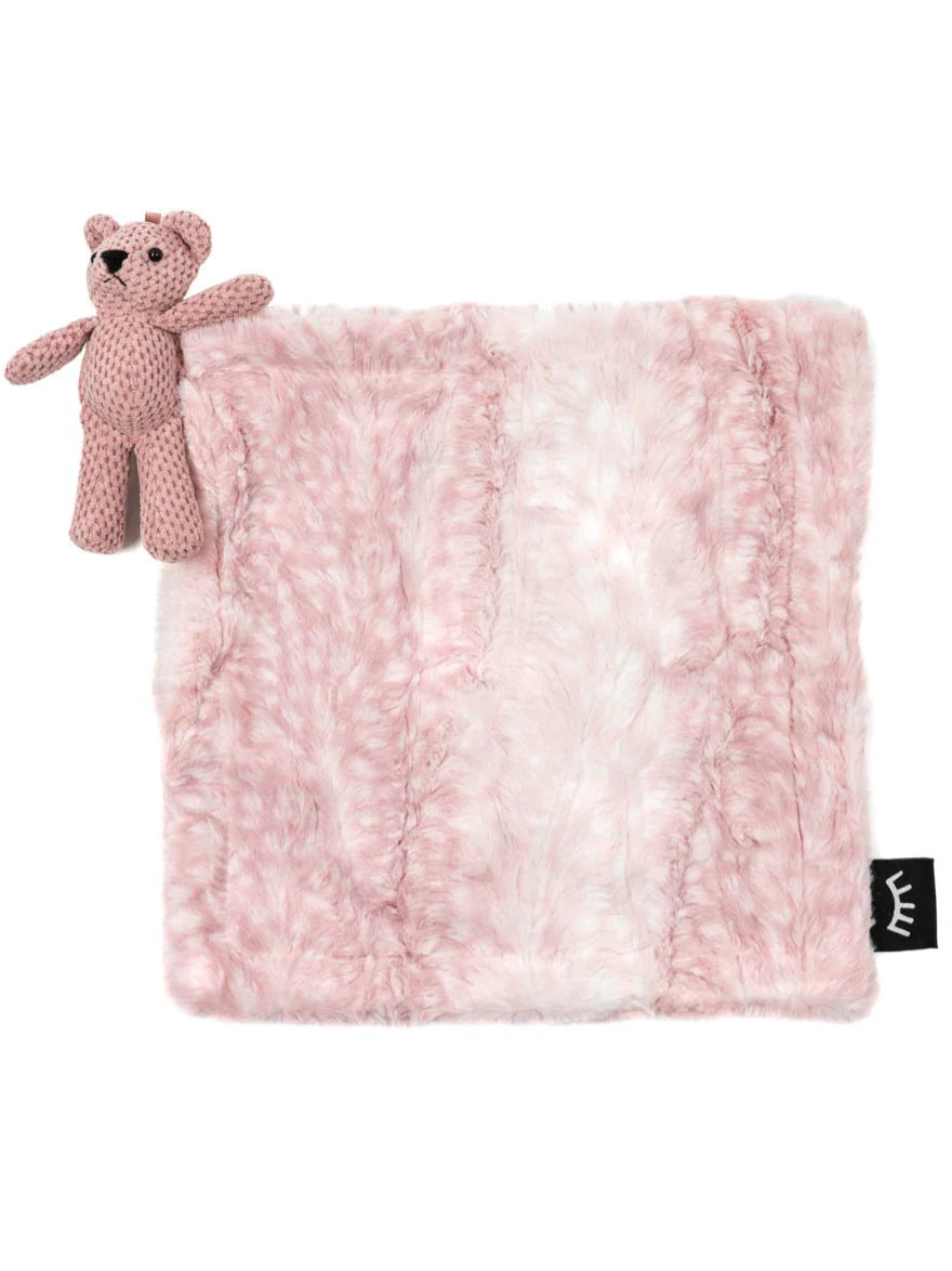 Cibirian Blush Bear Minky Lovey