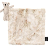 Smokey Creme Bear Minky Lovey