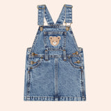 Dreamy Denim Pinafore & Milk Rib Tee