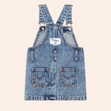 Dreamy Denim Pinafore & Milk Rib Tee