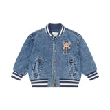 Dreamy Denim Bomber Jacket