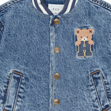 Dreamy Denim Bomber Jacket