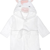 Monogrammed Animal Hooded Bathrobe