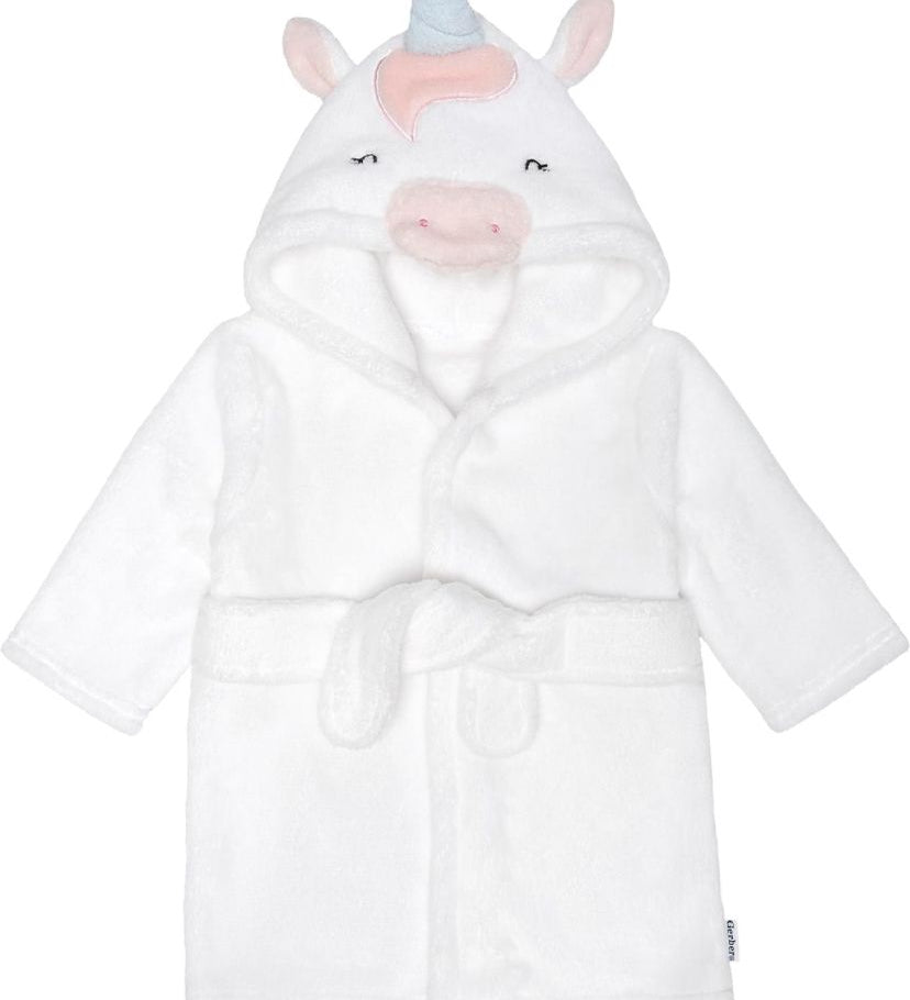 Monogrammed Animal Hooded Bathrobe