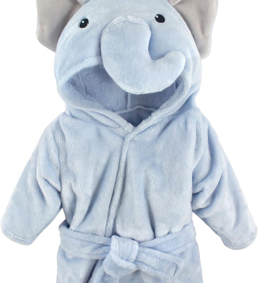 Monogrammed Animal Hooded Bathrobe