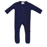 Kyte Navy Zippered Footie