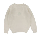 Chunky Crest Knit Sweater