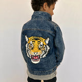 Tiger Art Denim Jacket