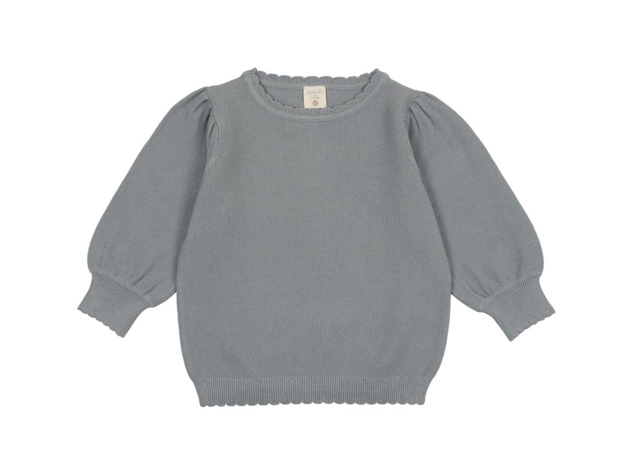 Girls Knit Sweater Three Quarter Sleeve