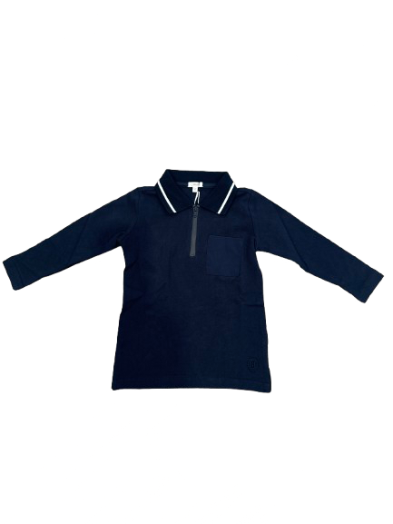 Zipper Pocket Polo