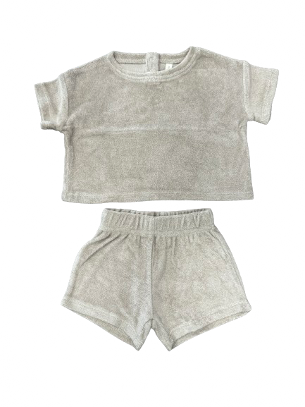 Terry Tee Shorts Set