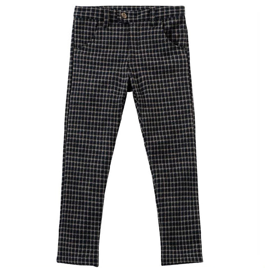 Plaid Stretch Pants