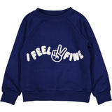 Cotton Fleece “Feel Fine” Jimmy/James Sweatshirt