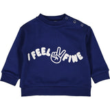 Cotton Fleece “Feel Fine” Jimmy/James Sweatshirt