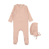 Pinpoint Wrapover Layette Set