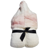 Ombré Blush Hooded Towel