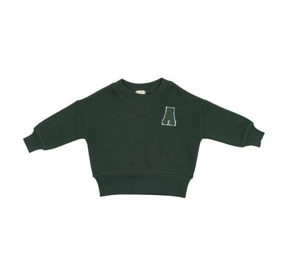 Applique V Sweatshirt