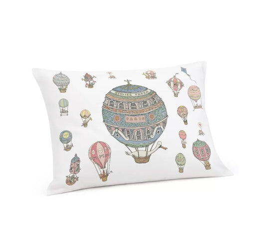 Atelier Choux Blue Hot Air Balloon Pillow